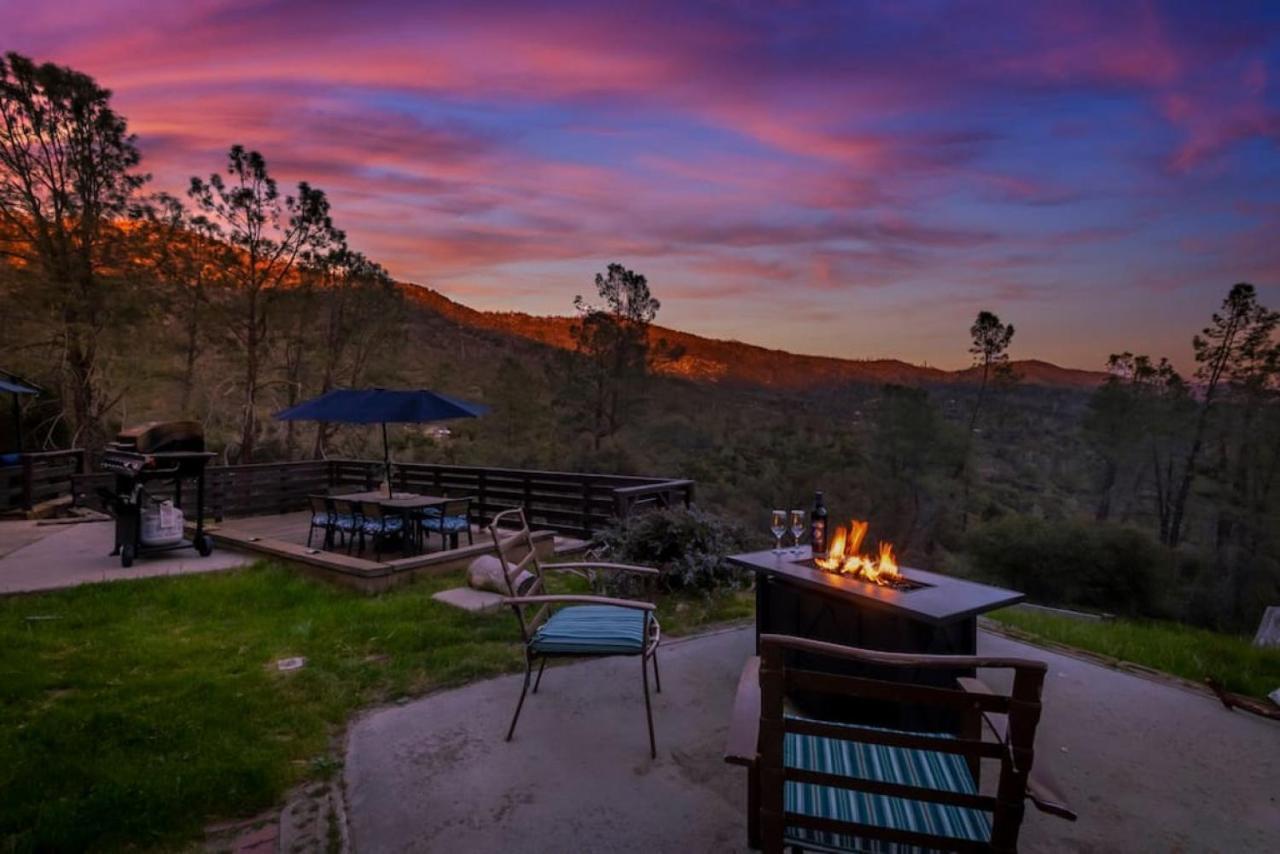 Sierra Vista Lookout Lodge With Creek, Waterfall And Waterholes, Minutes From Bass Lake And Yosemite South Gate North Fork Buitenkant foto