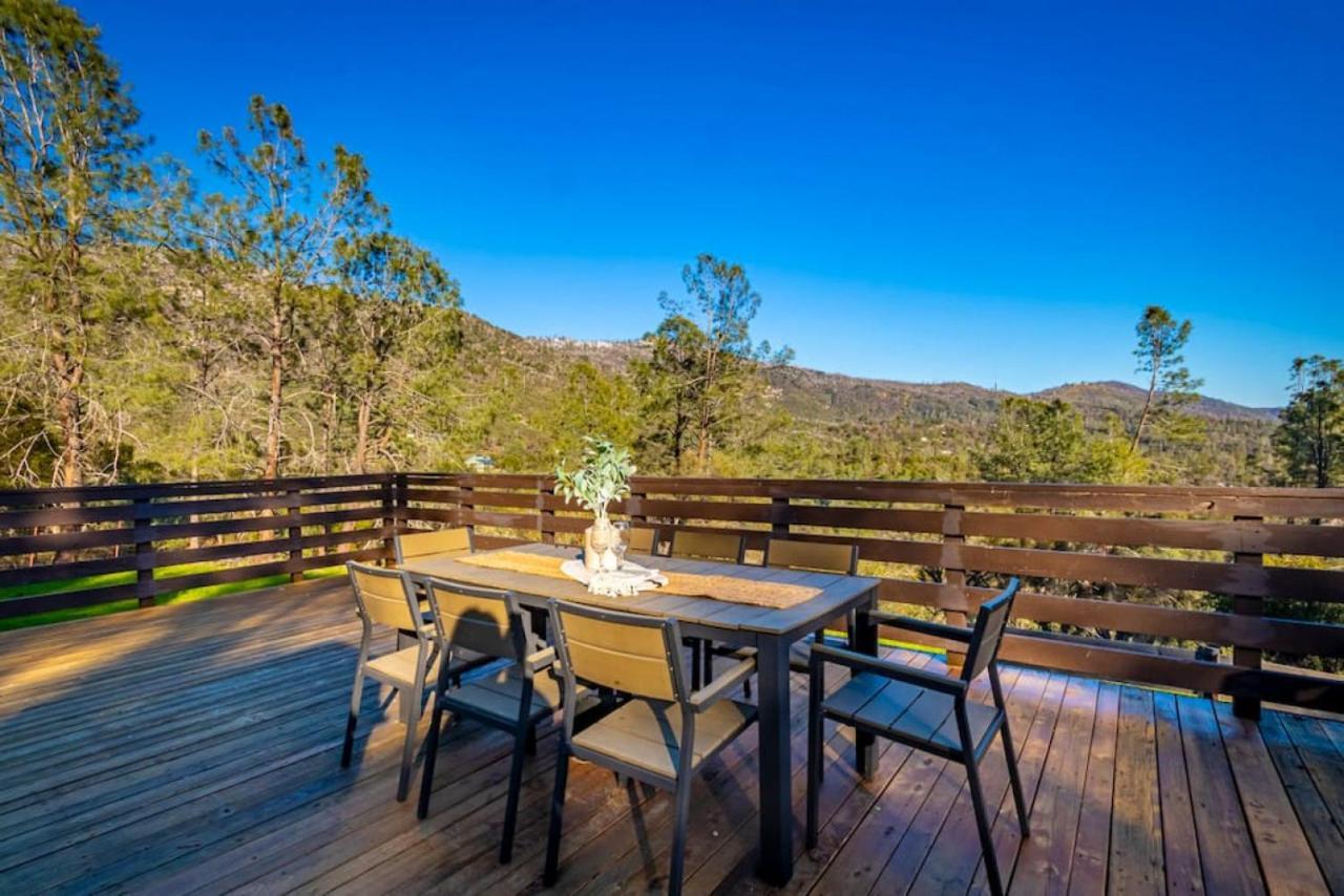 Sierra Vista Lookout Lodge With Creek, Waterfall And Waterholes, Minutes From Bass Lake And Yosemite South Gate North Fork Buitenkant foto