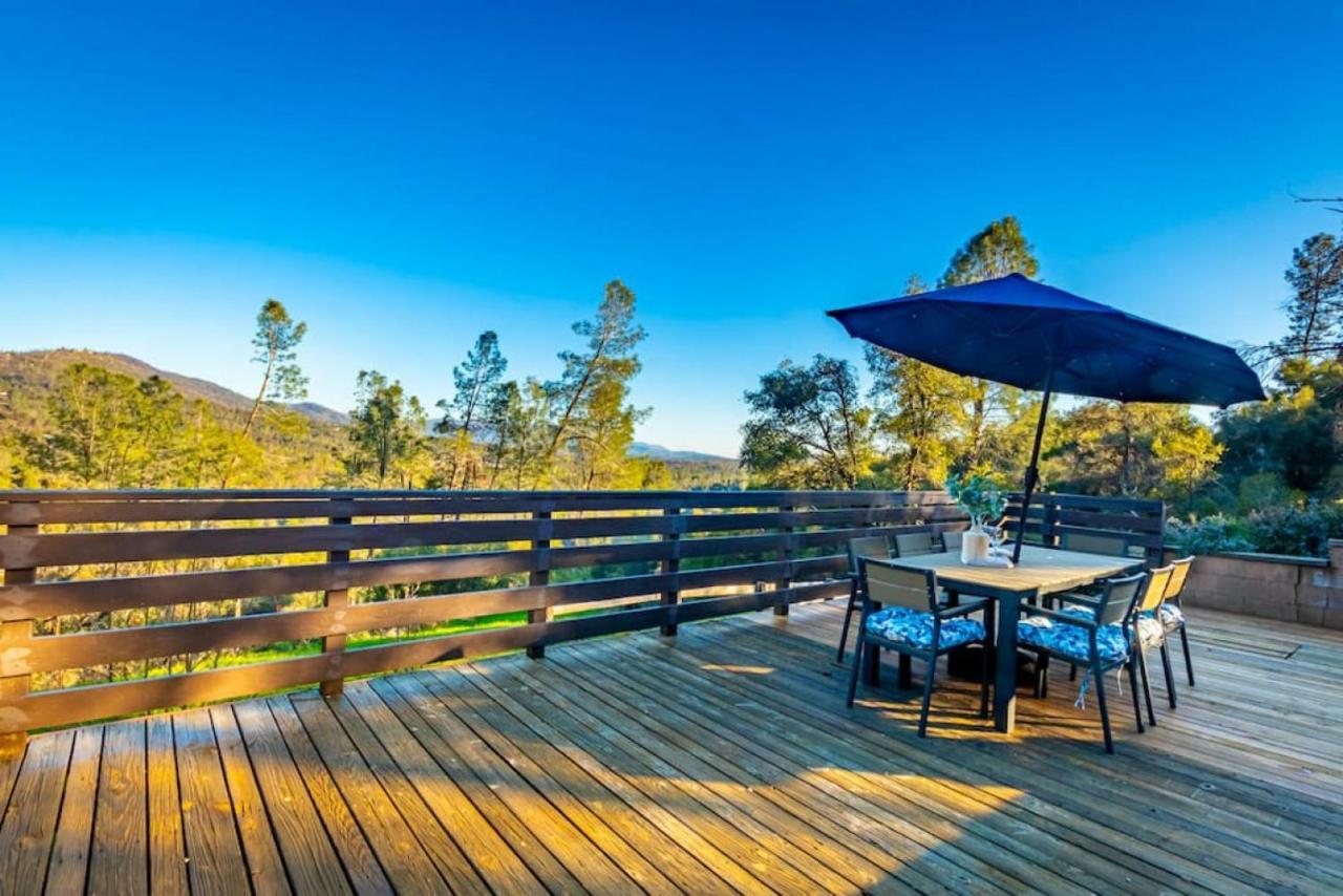 Sierra Vista Lookout Lodge With Creek, Waterfall And Waterholes, Minutes From Bass Lake And Yosemite South Gate North Fork Buitenkant foto