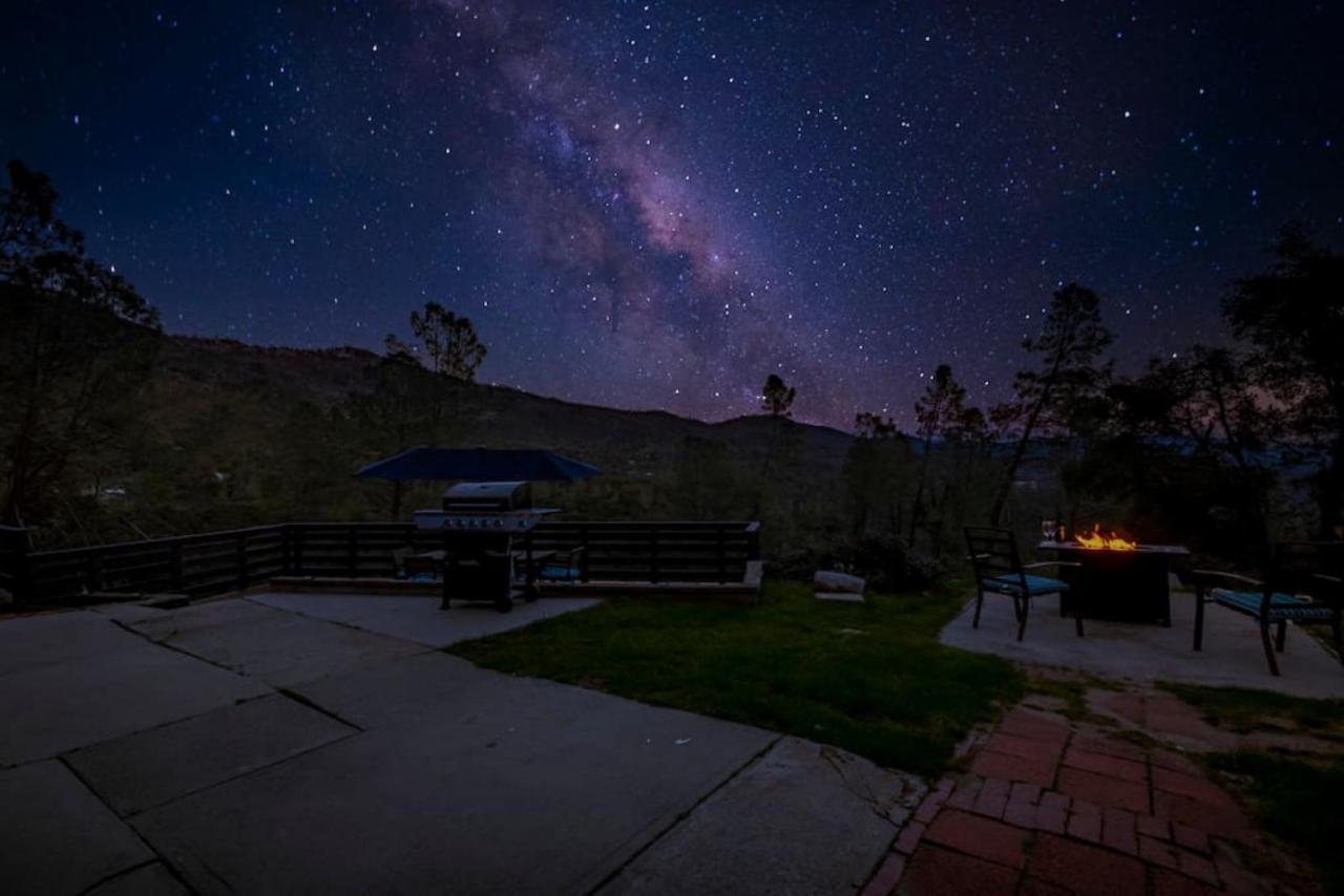 Sierra Vista Lookout Lodge With Creek, Waterfall And Waterholes, Minutes From Bass Lake And Yosemite South Gate North Fork Buitenkant foto