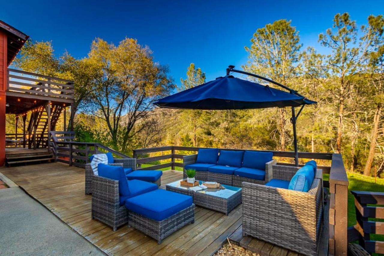 Sierra Vista Lookout Lodge With Creek, Waterfall And Waterholes, Minutes From Bass Lake And Yosemite South Gate North Fork Buitenkant foto