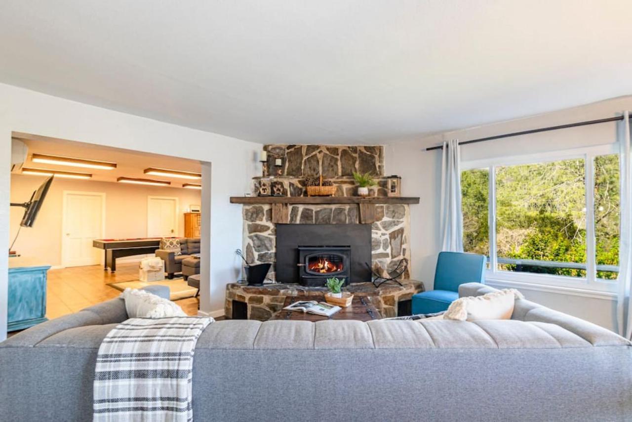 Sierra Vista Lookout Lodge With Creek, Waterfall And Waterholes, Minutes From Bass Lake And Yosemite South Gate North Fork Buitenkant foto