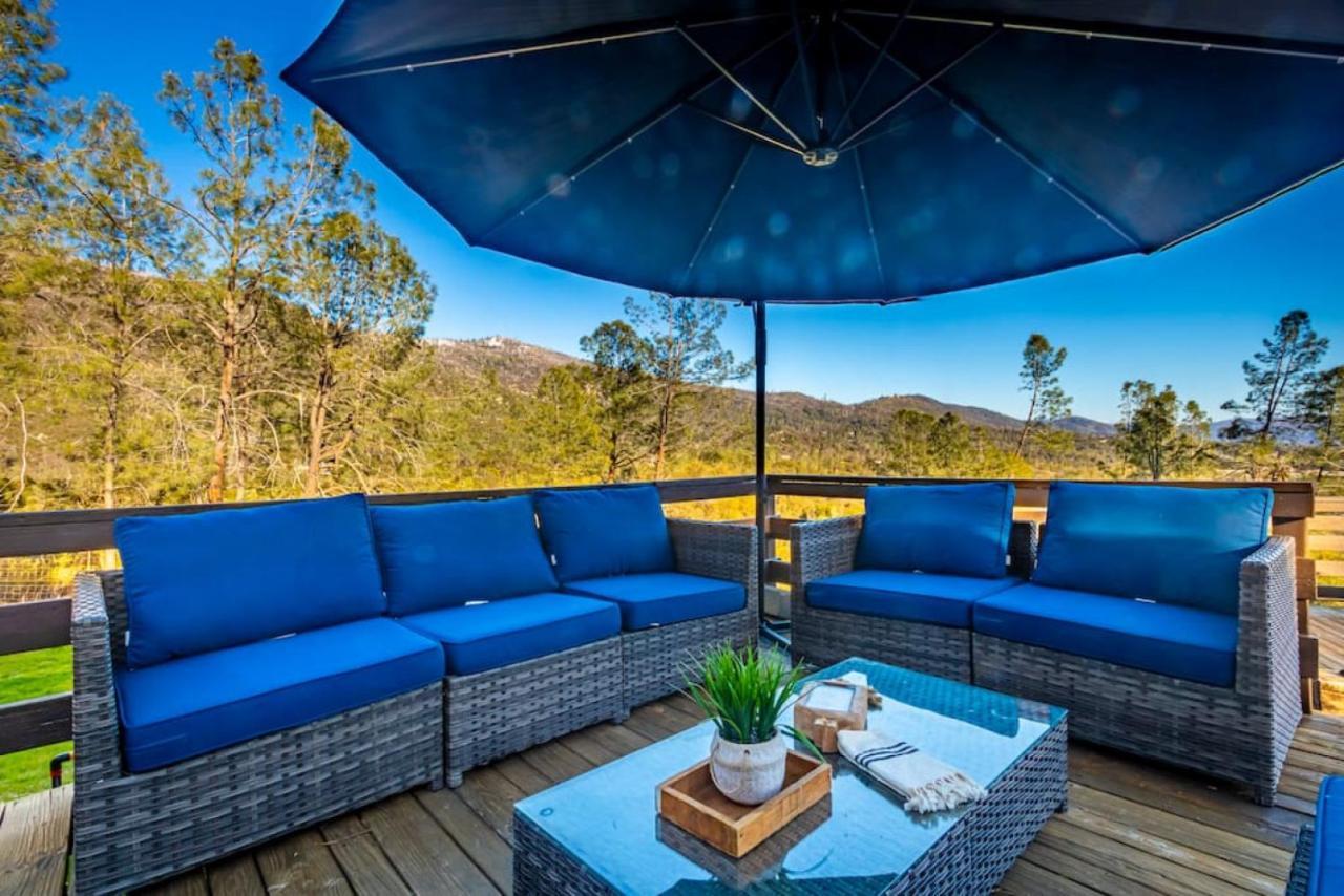 Sierra Vista Lookout Lodge With Creek, Waterfall And Waterholes, Minutes From Bass Lake And Yosemite South Gate North Fork Buitenkant foto