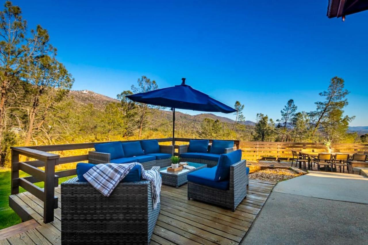 Sierra Vista Lookout Lodge With Creek, Waterfall And Waterholes, Minutes From Bass Lake And Yosemite South Gate North Fork Buitenkant foto